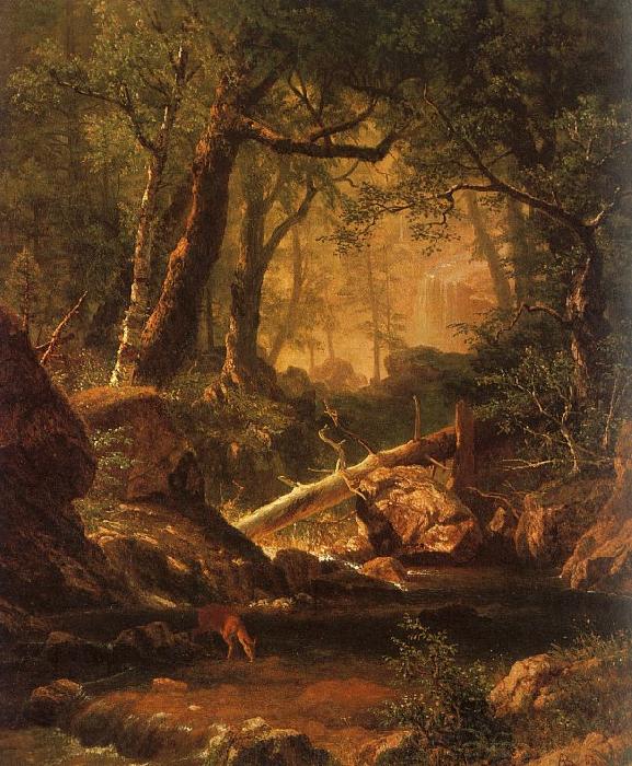 Bierstadt, Albert The Rocky Mountains, Landers Peak France oil painting art